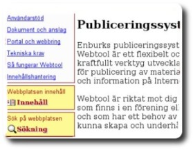 Publiceringssystem.